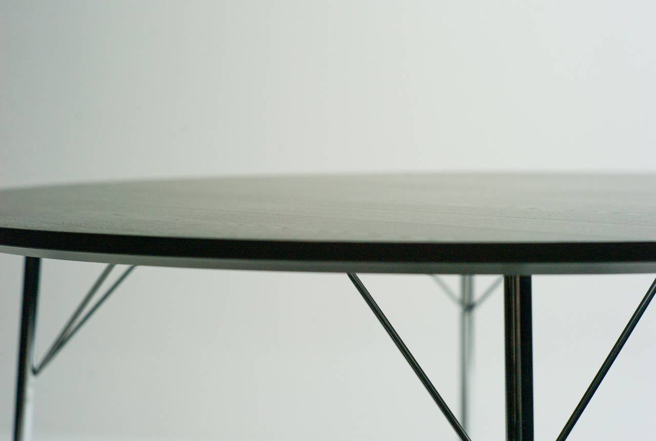 Steel Table Model 3600 and Four 3101 Chairs by Arne Jacobsen