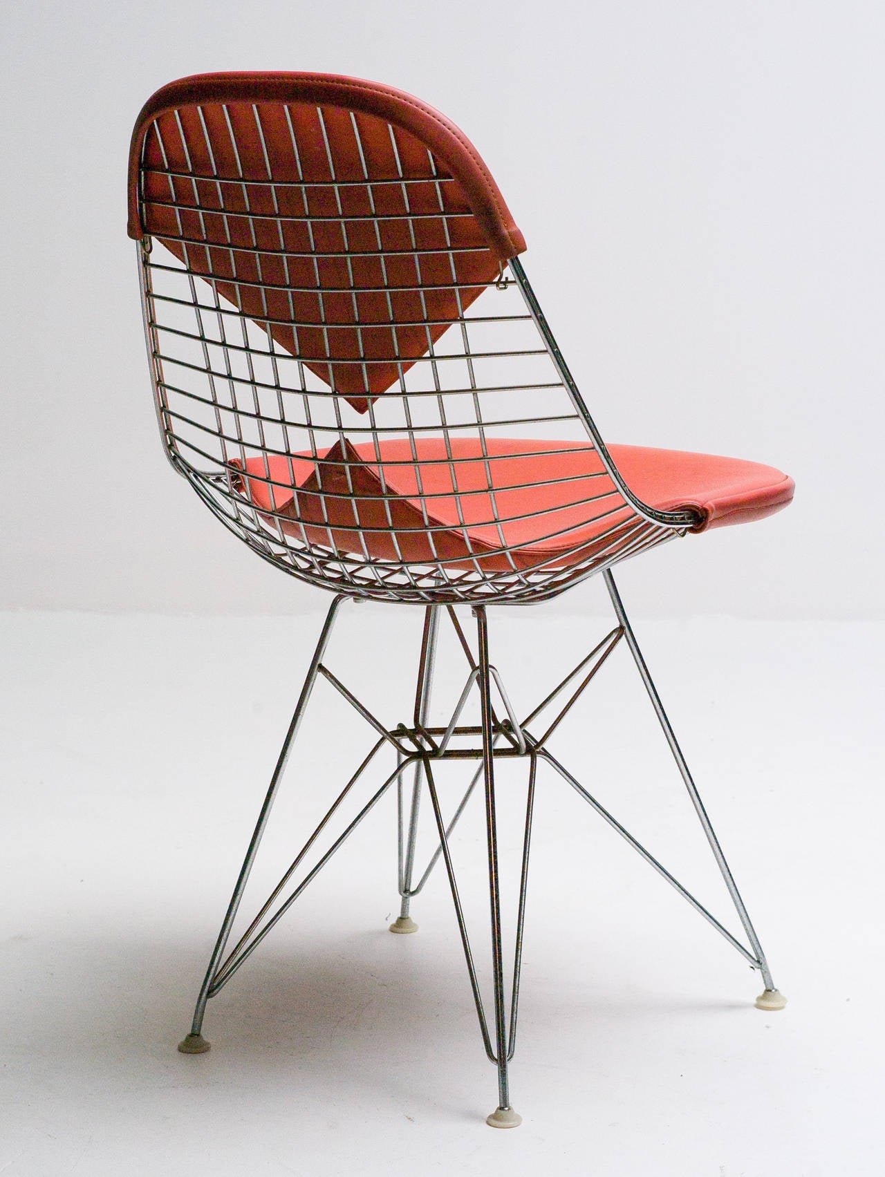 Charles Eames For Herman Miller Dkr Wire Chair With Original