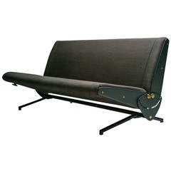 Sofa Daybed D70 Designed by Osvaldo Borsani for Tecno 9