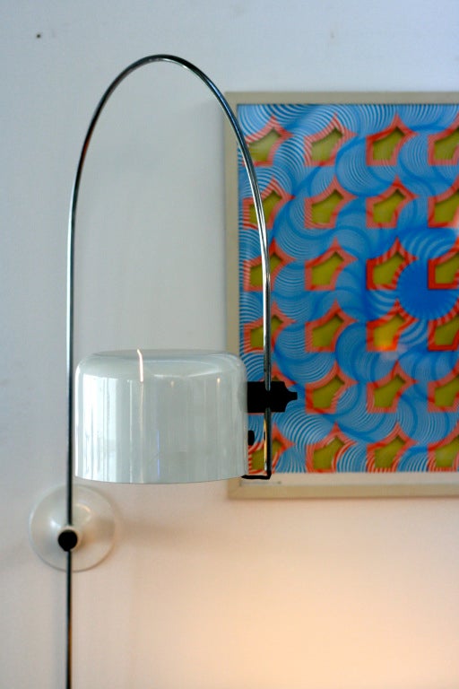 Joe Colombo Coupe wall lamp for Oluce
