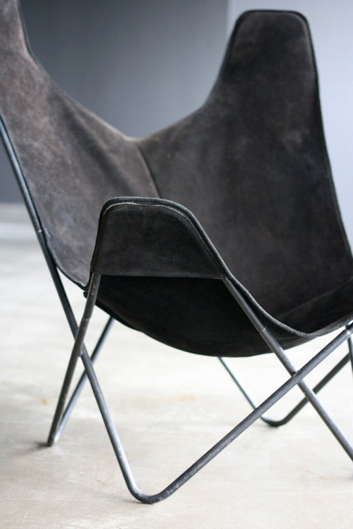 Mid-20th Century Butterfly Chair, designed by Jorge Ferrari-Hardoy
