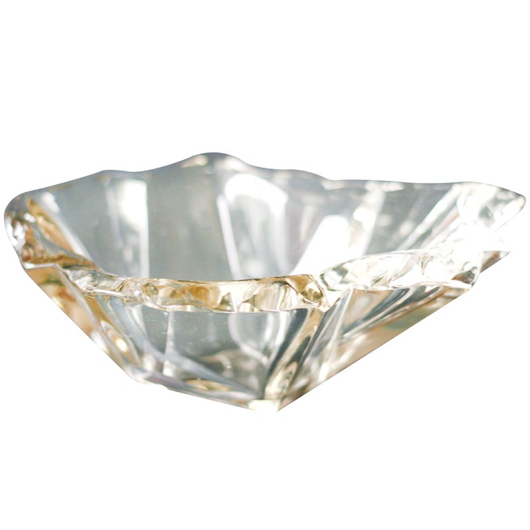 Tapio Wirkkala's "Jaansaro" or "Iceblock" bowl # 3847 by Iittala