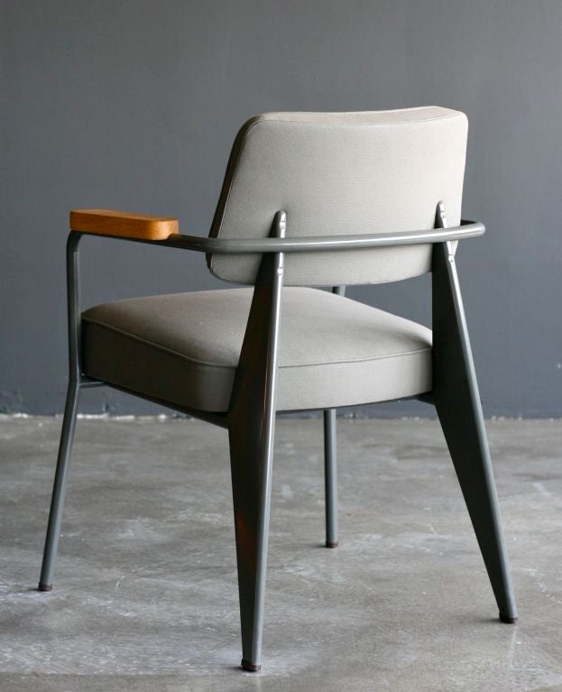 French Jean Prouvé Fauteuil Direction 1951