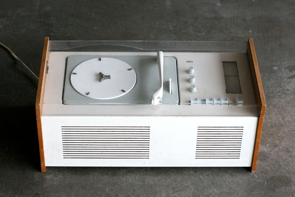 Rare Braun SK 4/6, Phono Radio Combination, 1956.
Called 