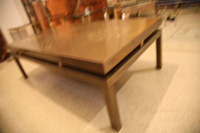 Glamorous coffeetable , signed Willy Daro For Sale 1