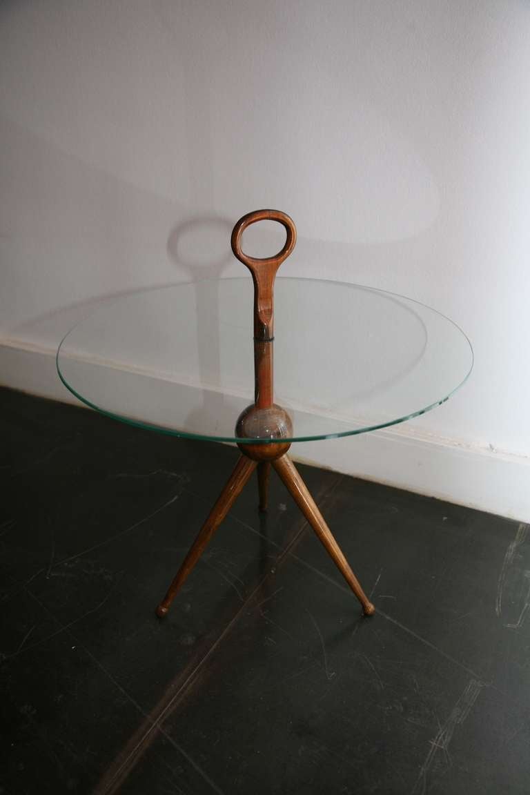 Italian Cesare Lacca, side table 1955 For Sale