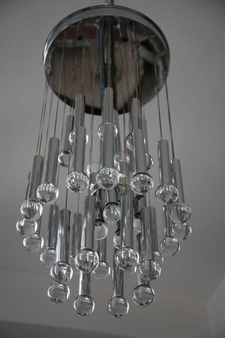 Italian Sciolari chandelier