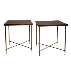 Vintage A pair of End Tables Bagues