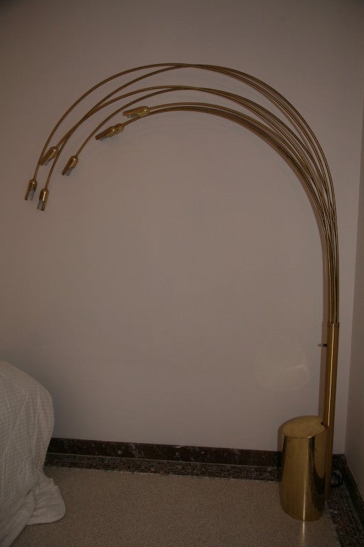 Golden Floorlamp