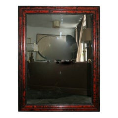 Oversized  Tortoise shell Mirror by Maison Franck