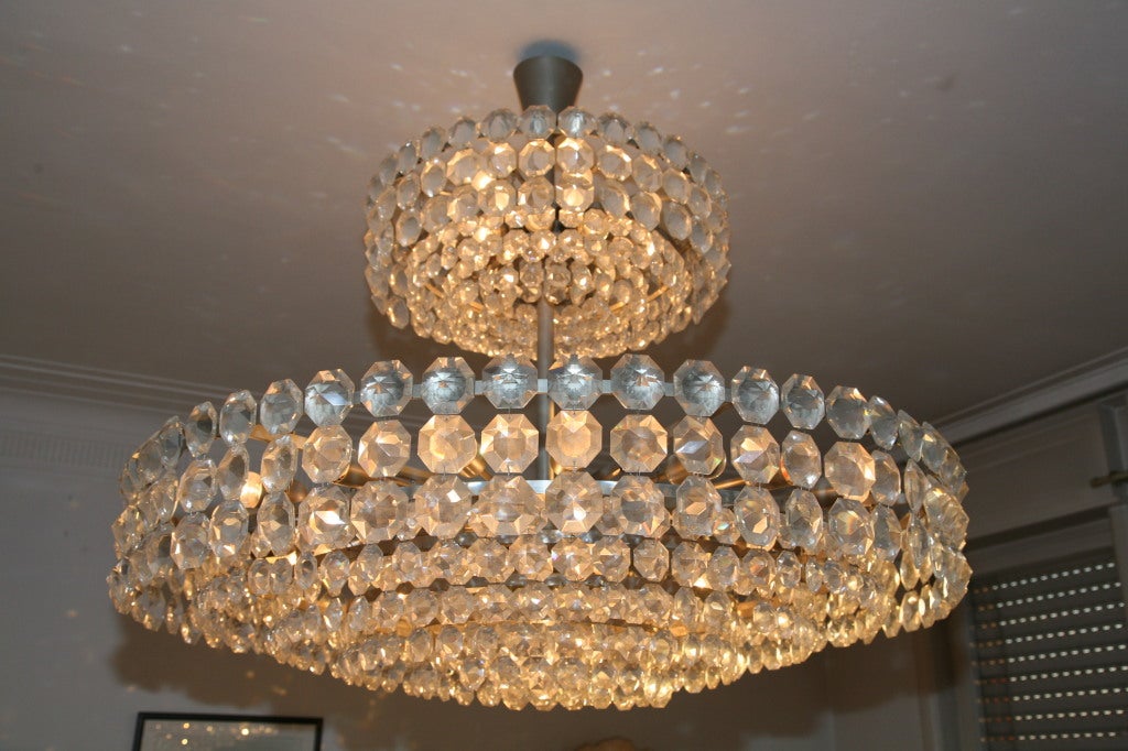 Late 20th Century Bakalowits Chandelier For Sale