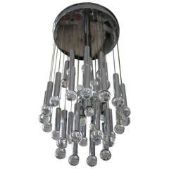Vintage Italian Sciolari chandelier