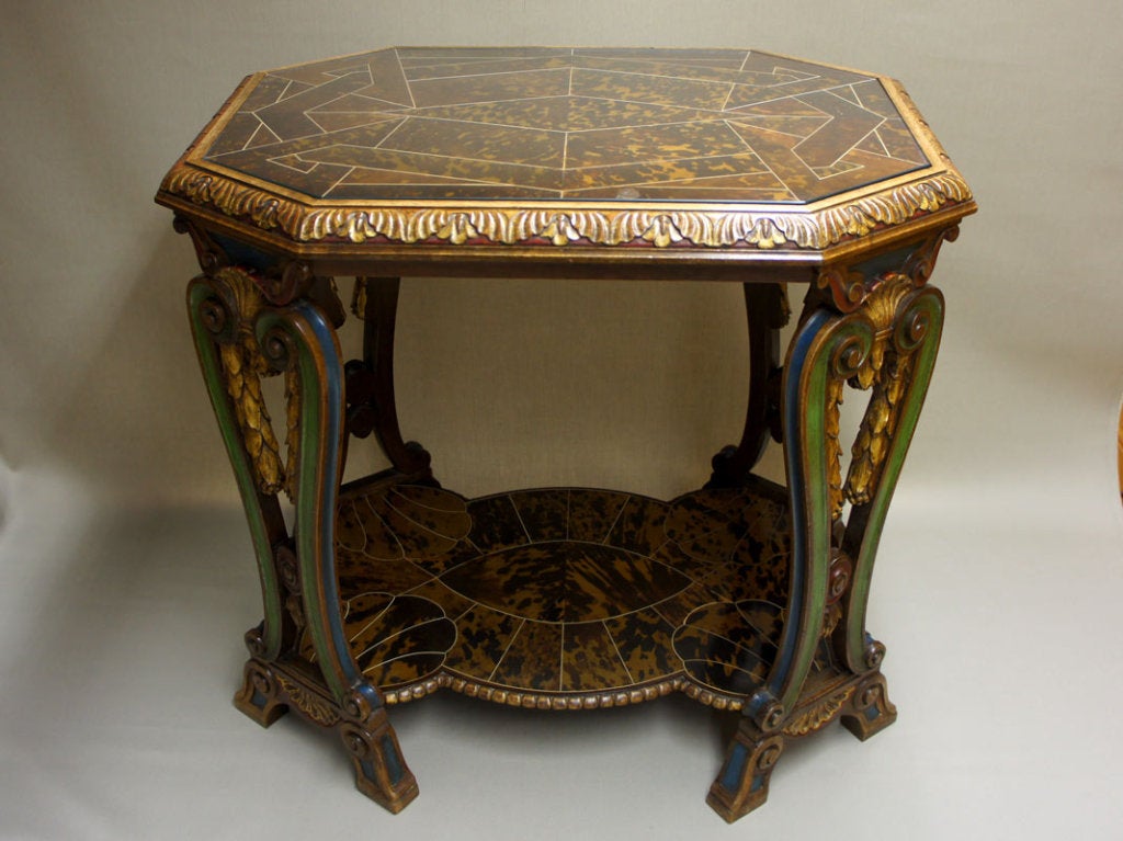 Octogonal side-table - by Maison Franck - Antwerp