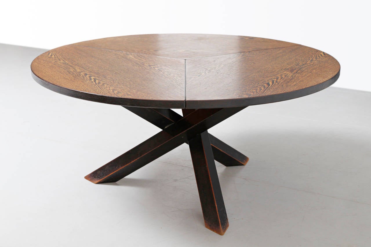 Martin Visser Wenge Dining Table for Spectrum In Excellent Condition In Antwerp, BE