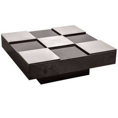 Coffee Table Designed in Style of Willy Rizzo