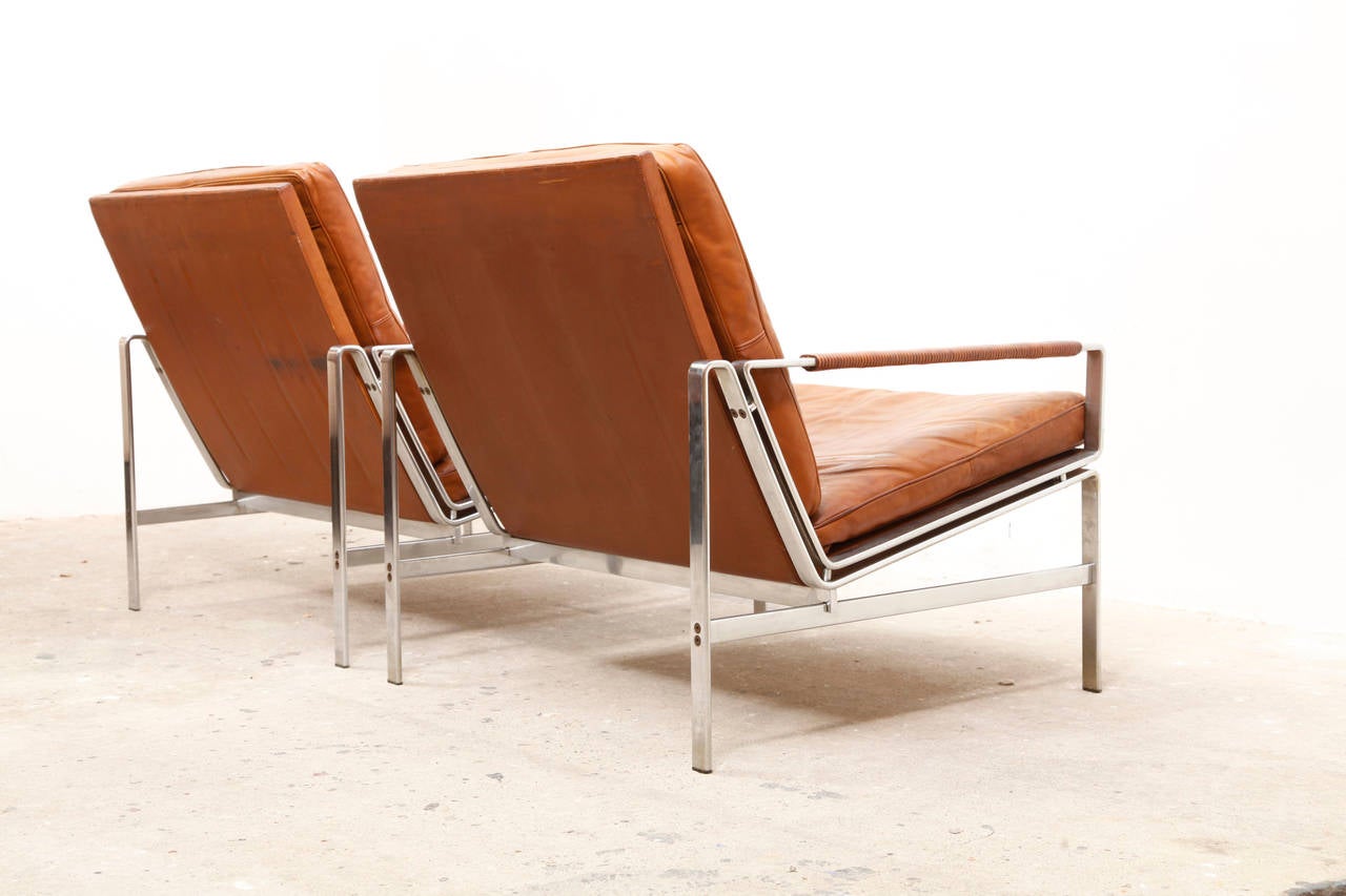 Lounge-Sessel Modell FK 6720 von Preben Fabricius und Jørgen Kastholm (Skandinavische Moderne)