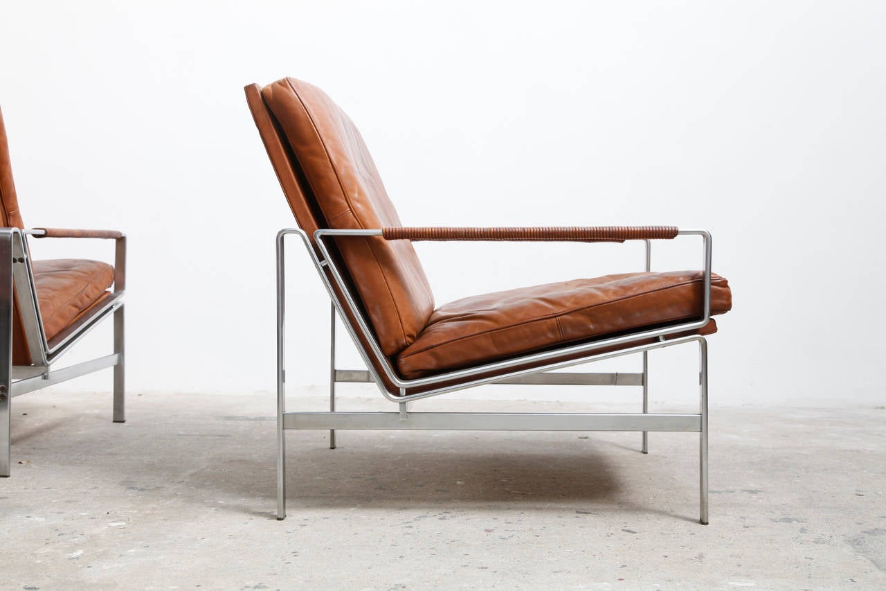 Lounge-Sessel Modell FK 6720 von Preben Fabricius und Jørgen Kastholm (Dänisch)