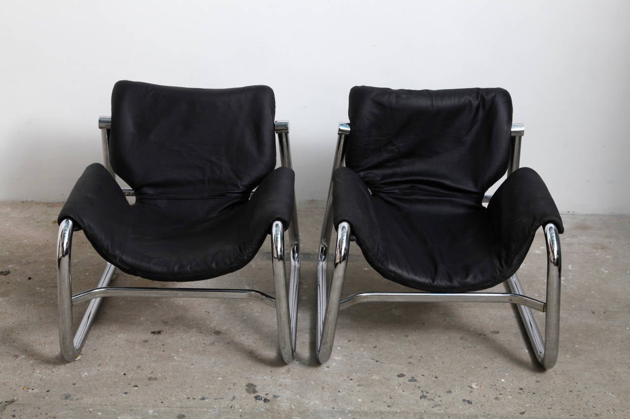 Mid-20th Century Set Rare Maurice Burke Alpha Chairs