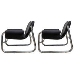 Retro Set Rare Maurice Burke Alpha Chairs