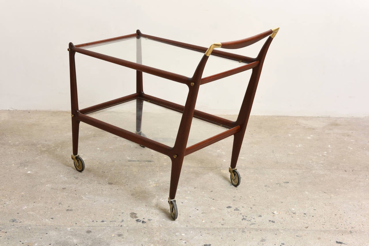 Bar Cart Cesare Lacca 1960's Italy
