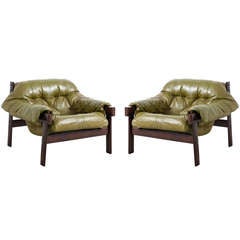 Set of Percival Lafer Lounge Chairs.