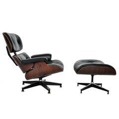 Rosewood Charles Eames Lounge Chair for Herman Miller