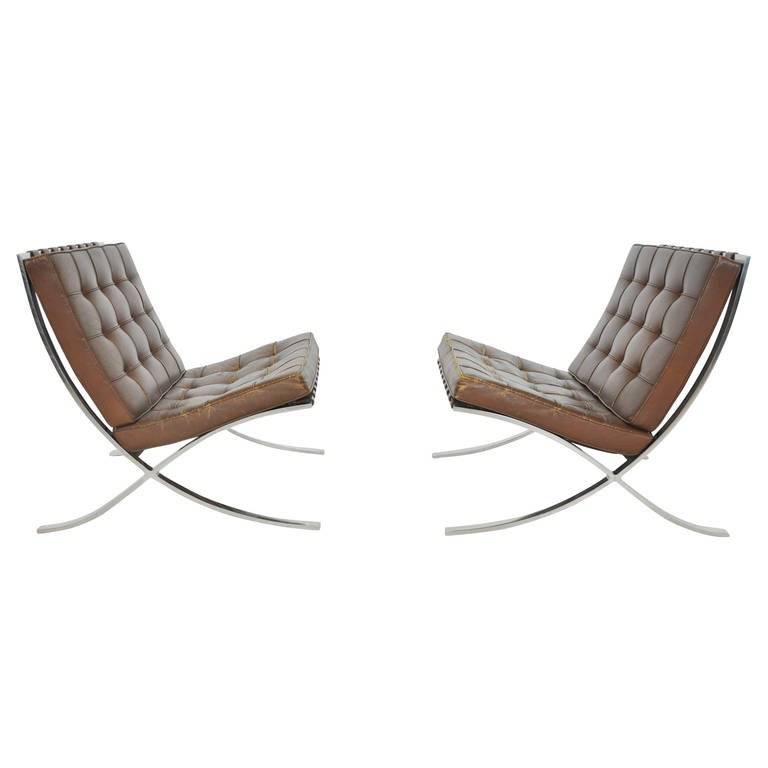 Ludwig Mies van der Rohe Barcelona Chairs