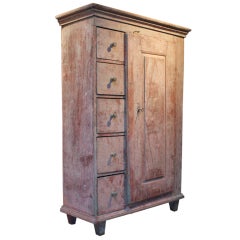 19th C. Cupboard With Character