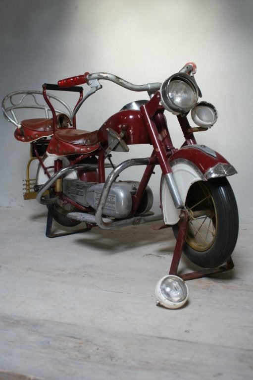 Iron Fairground Motorcycle