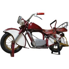 Vintage Fairground Motorcycle