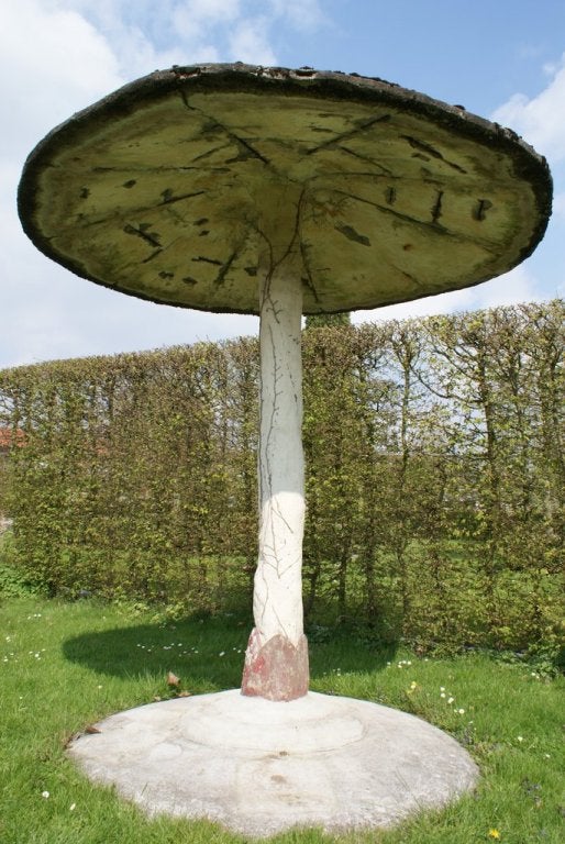 Huge Stone Umbrella Mushroom 1