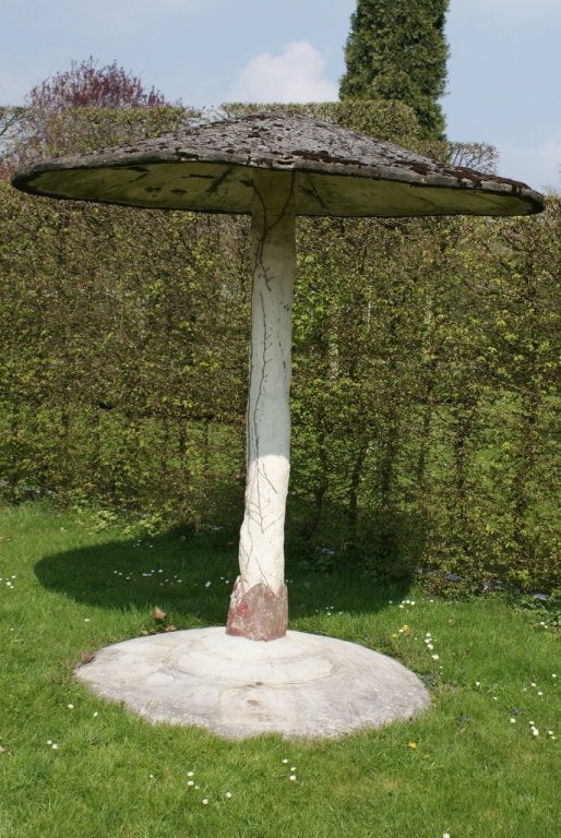 Huge Stone Umbrella Mushroom 4
