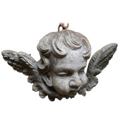 Beautiful Baroque Cherub Head
