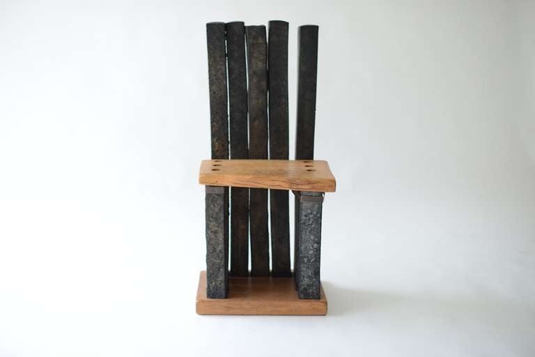 1991 Studio Nord Dessau Experimental Sculptural Chair By Tom Emerson