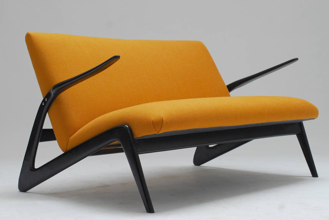 1955 Settee by Alfred Hendrickx for Belform For Sale 1