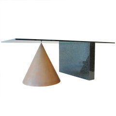 "Kono" Dining Table Lella & Massimo Vignelli for Casigliani