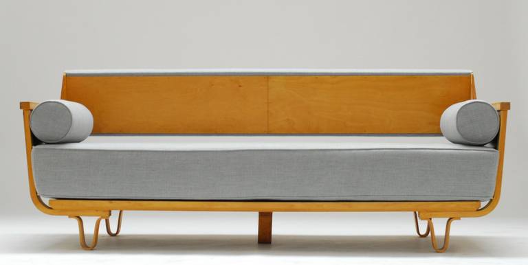 Rare Daybed or Sofa from the Birch Series by Cees Braakman for Pastoe, 1950 In Excellent Condition In Antwerp, BE