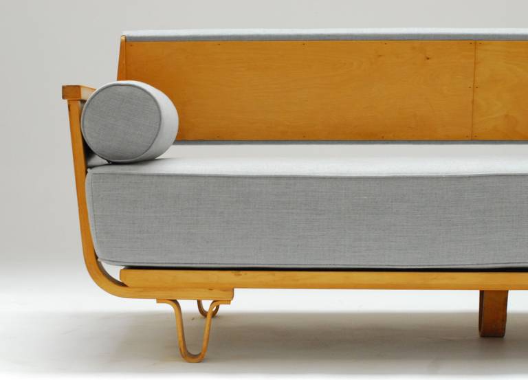 Rare Daybed or Sofa from the Birch Series by Cees Braakman for Pastoe, 1950 1