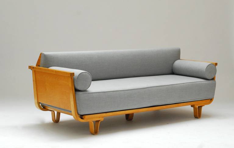 Rare Daybed or Sofa from the Birch Series by Cees Braakman for Pastoe, 1950 2