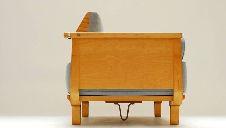 Rare Daybed or Sofa from the Birch Series by Cees Braakman for Pastoe, 1950 3