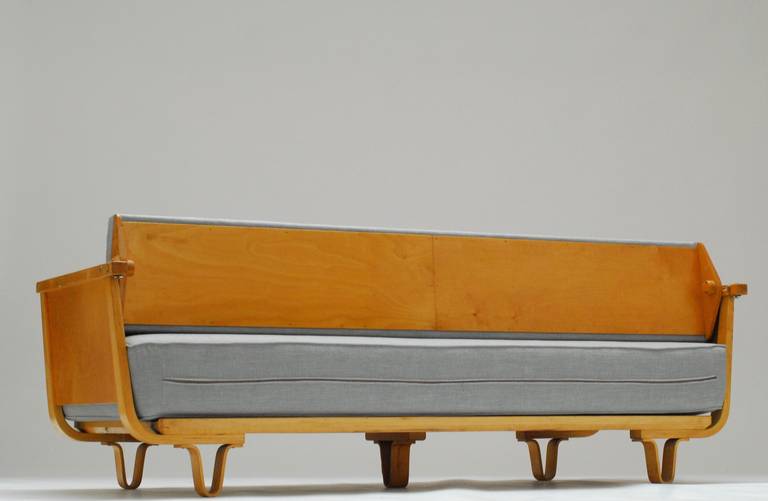 Rare Daybed or Sofa from the Birch Series by Cees Braakman for Pastoe, 1950 4