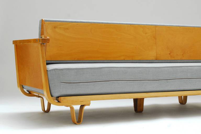 Rare Daybed or Sofa from the Birch Series by Cees Braakman for Pastoe, 1950 5