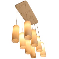 Ceiling Lamp by Raak Holland Opaline Glass 1960