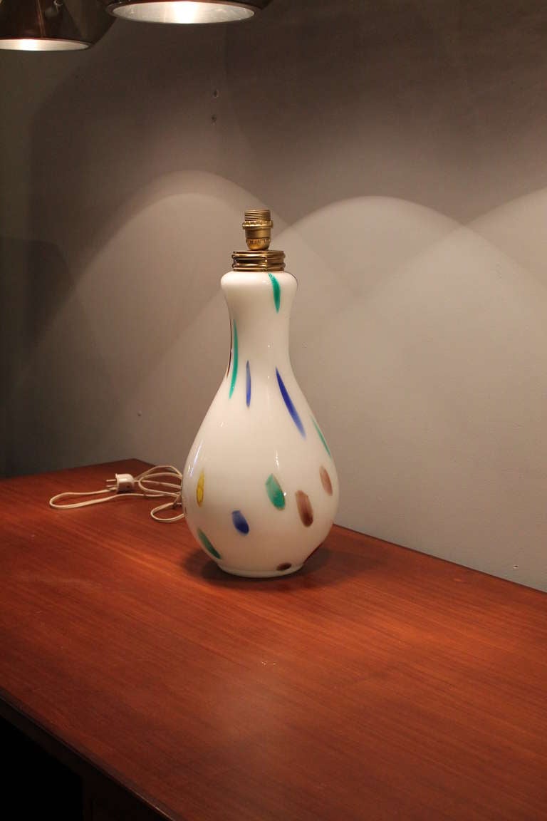 Dino Martens Murano Glass  Tablelamp  1960's Italy  For Sale 4