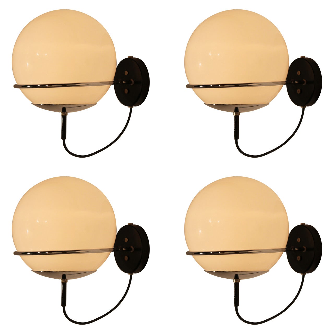 Four Wall Sconces by RAAK, Amsterdam, Holland, 1960s
