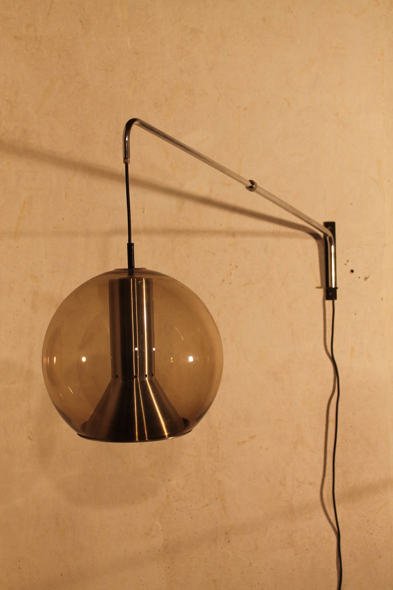 Dutch Big Wall Lamp by RAAK Glass Globe