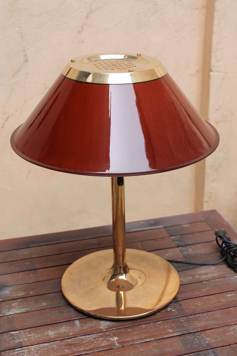 Desk or Table Lamp by Atelje Lyktan ab Sweden, 1970s