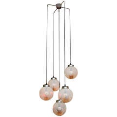 Mazzega Chandelier, Italy, 1960s