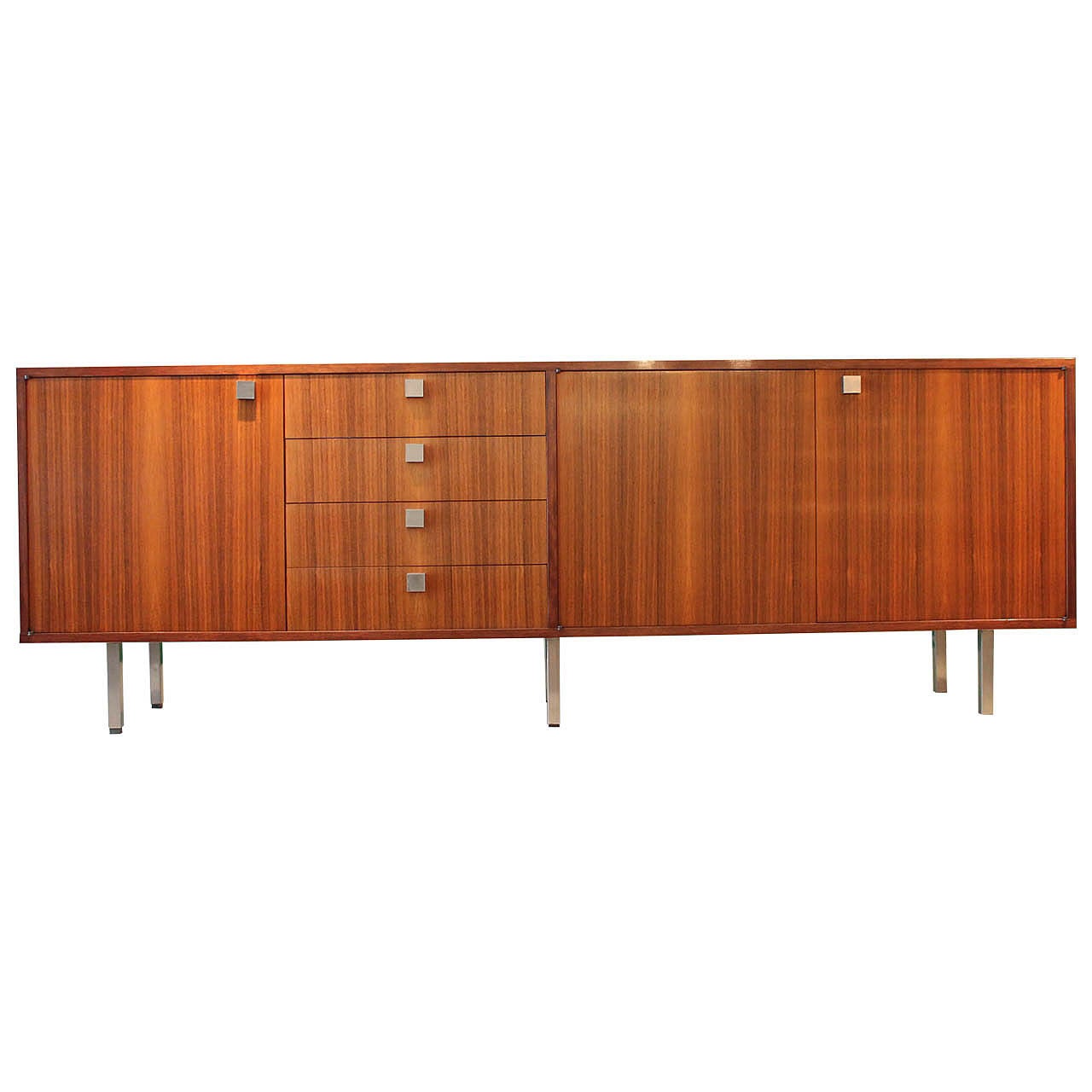 Rosewood Sideboard Designed by Alfred Hendrickx by Belform, 1968
