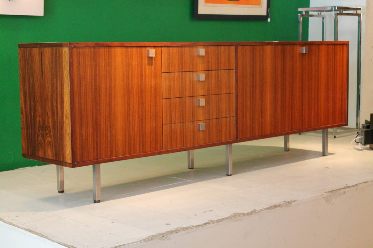 Rosewood Sideboard Designed by Alfred Hendrickx by Belform, 1968 2